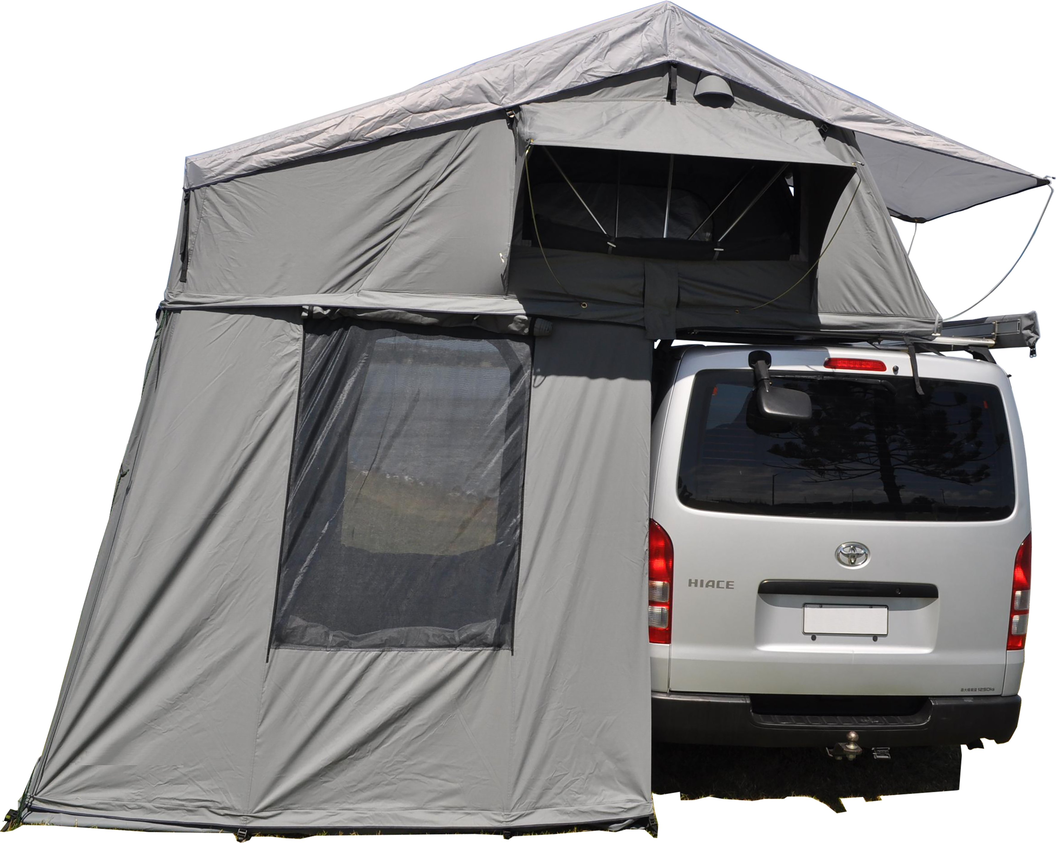 Extended Ventura Deluxe 1.4 Roof Top Tent + Annex