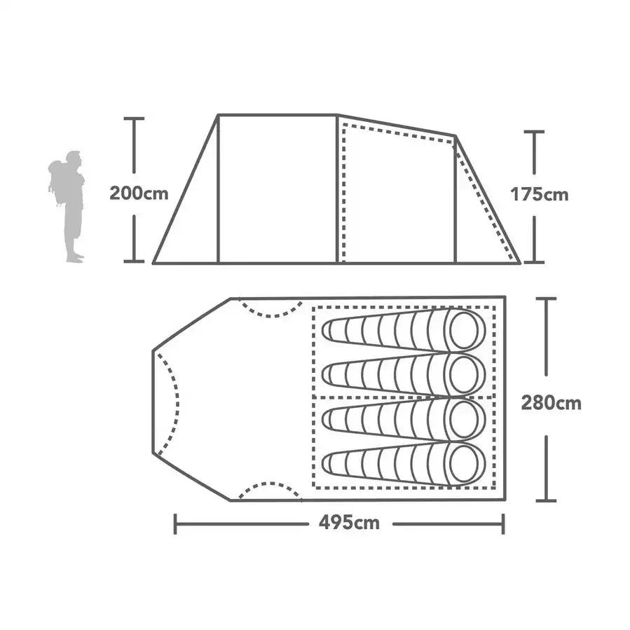 Berghaus Air 400 Nightfall Tent