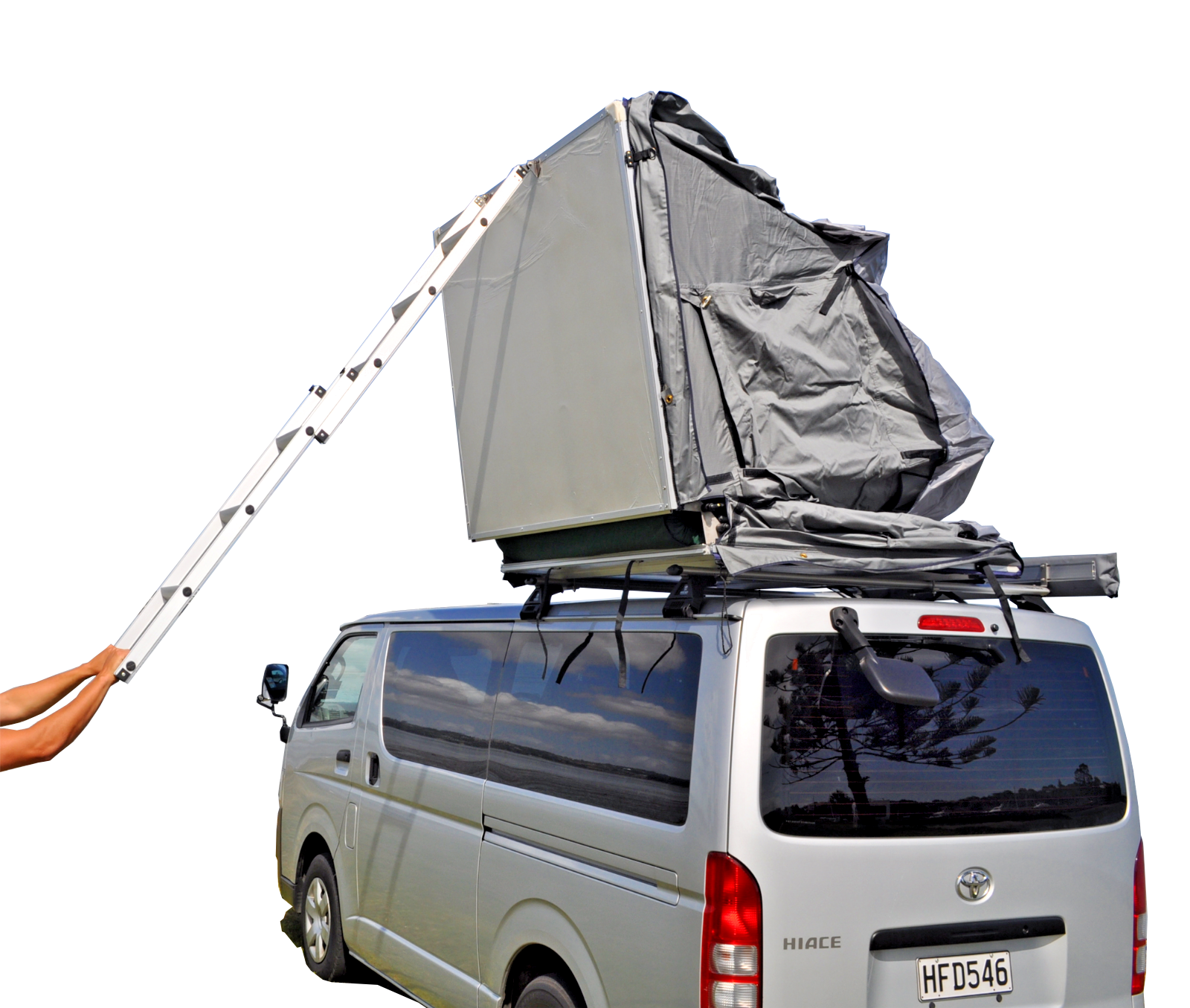 Extended Ventura Deluxe 1.4 Roof Top Tent