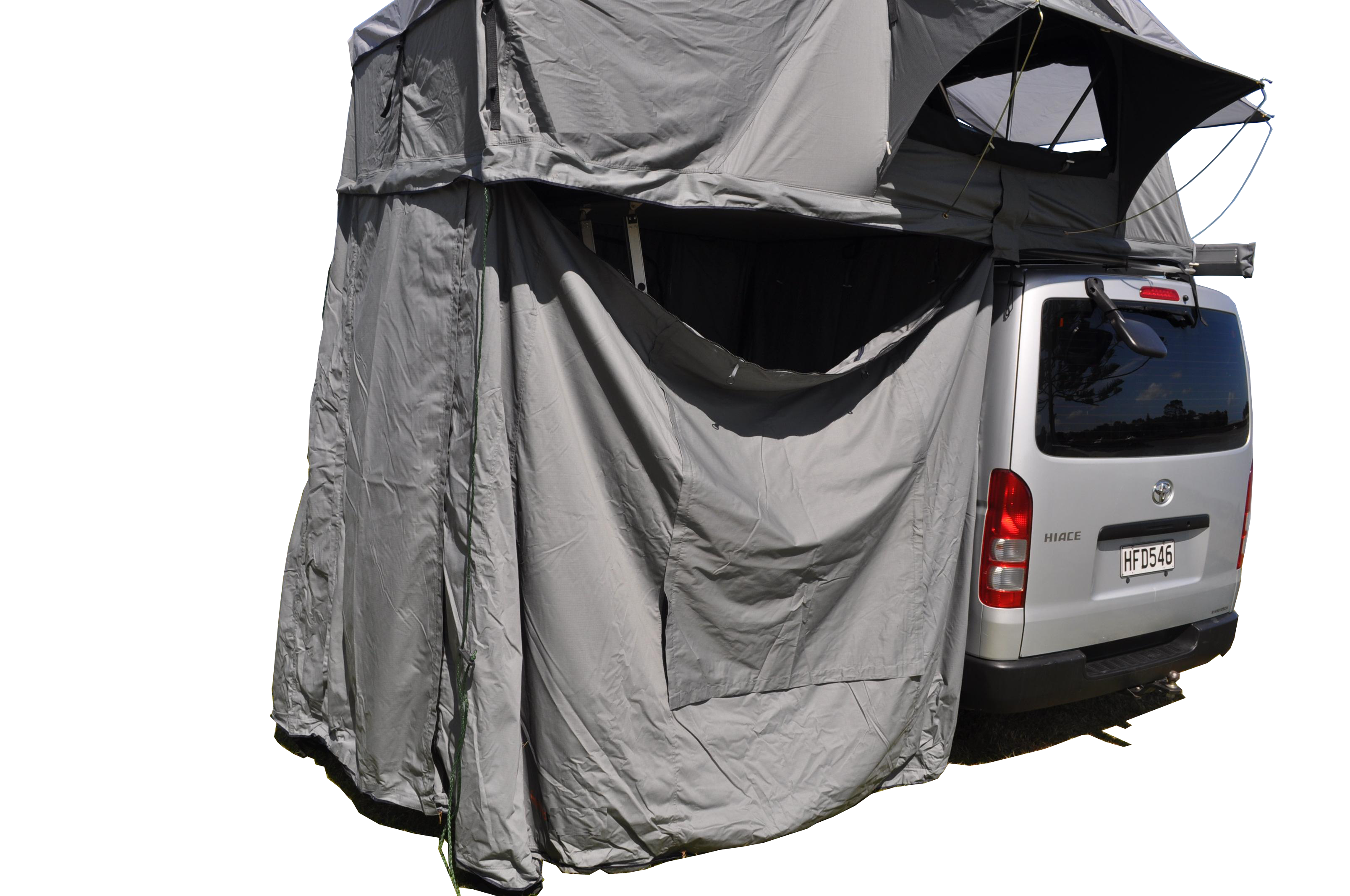 Extended Ventura Deluxe 1.4 Roof Top Tent + Annex